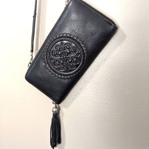 Brighton Ferrara Large Zip Around Wallet Crossbody Bag